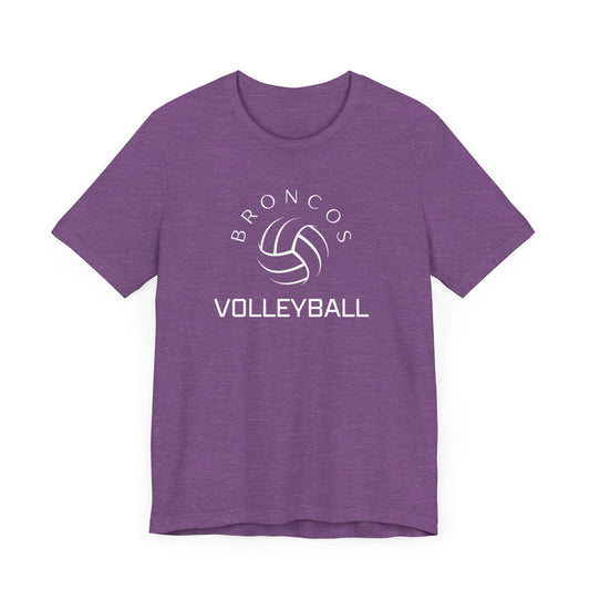 Broncos Volleyball Tee - Bella Canvas