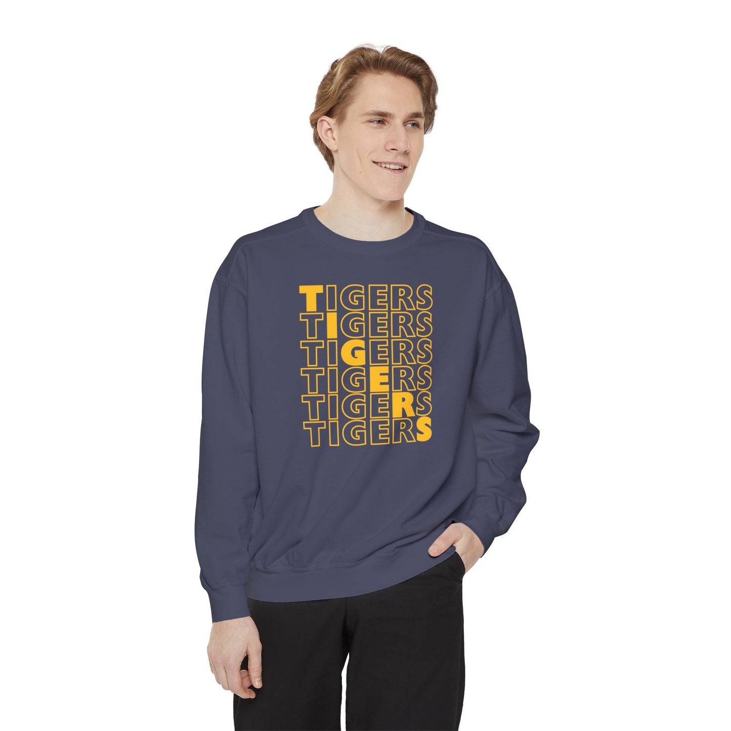 Premium Tigers Repeat Sweatshirt - Comfort Colors