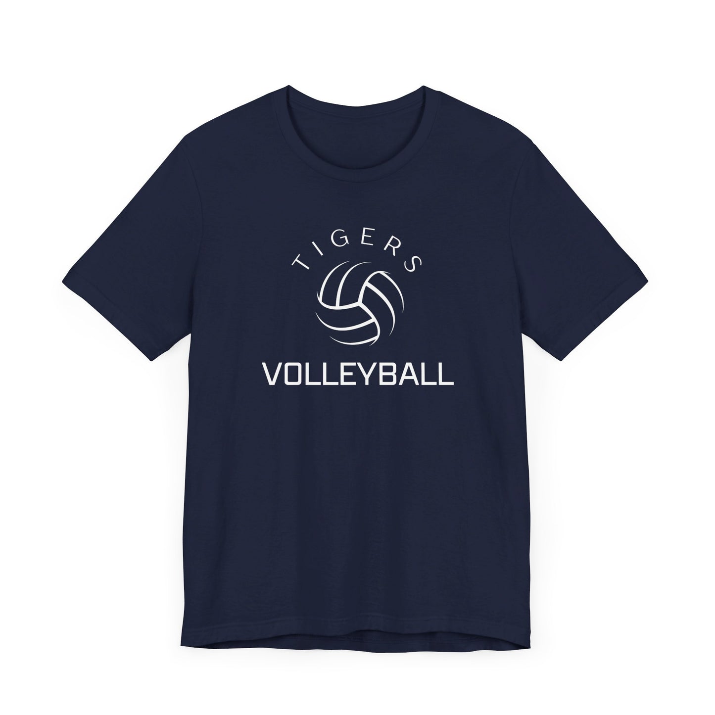 Tigers Volleyball Tee - Bella Canvas