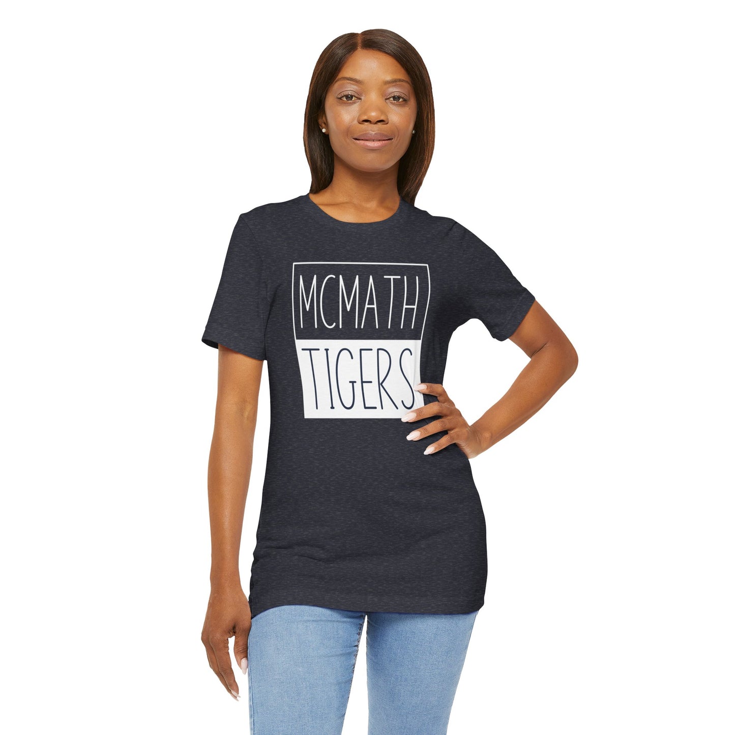 McMath Tigers Block Tee