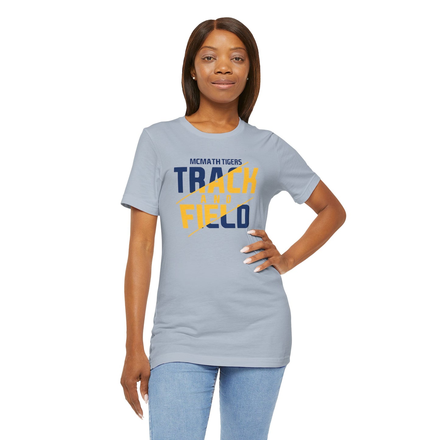 McMath Track & Field Slice Tee - Bella Canvas