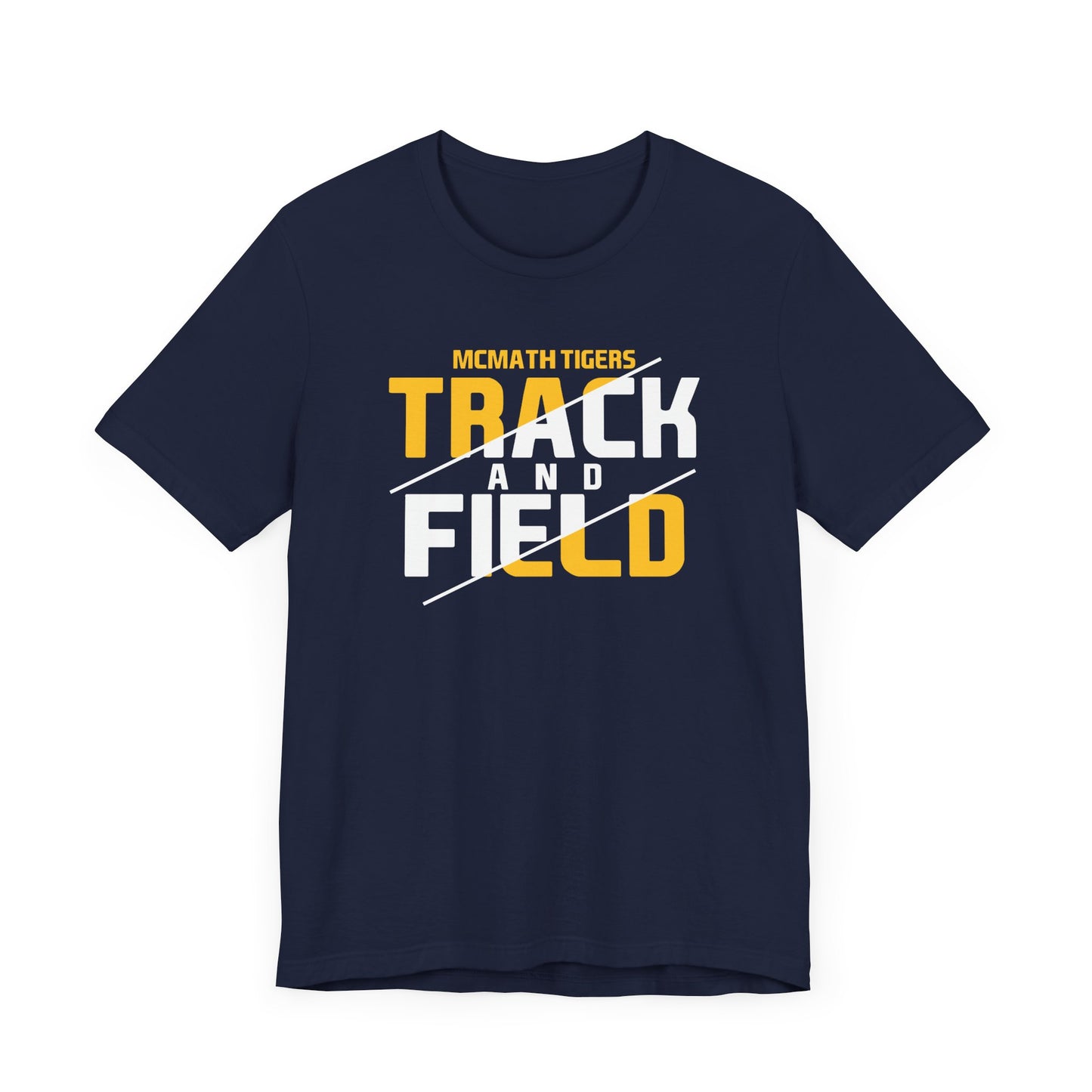 McMath Track & Field Slice Tee - Bella Canvas