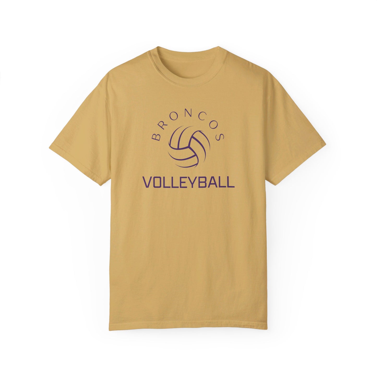 Broncos Volleyball Tee - Comfort Colors