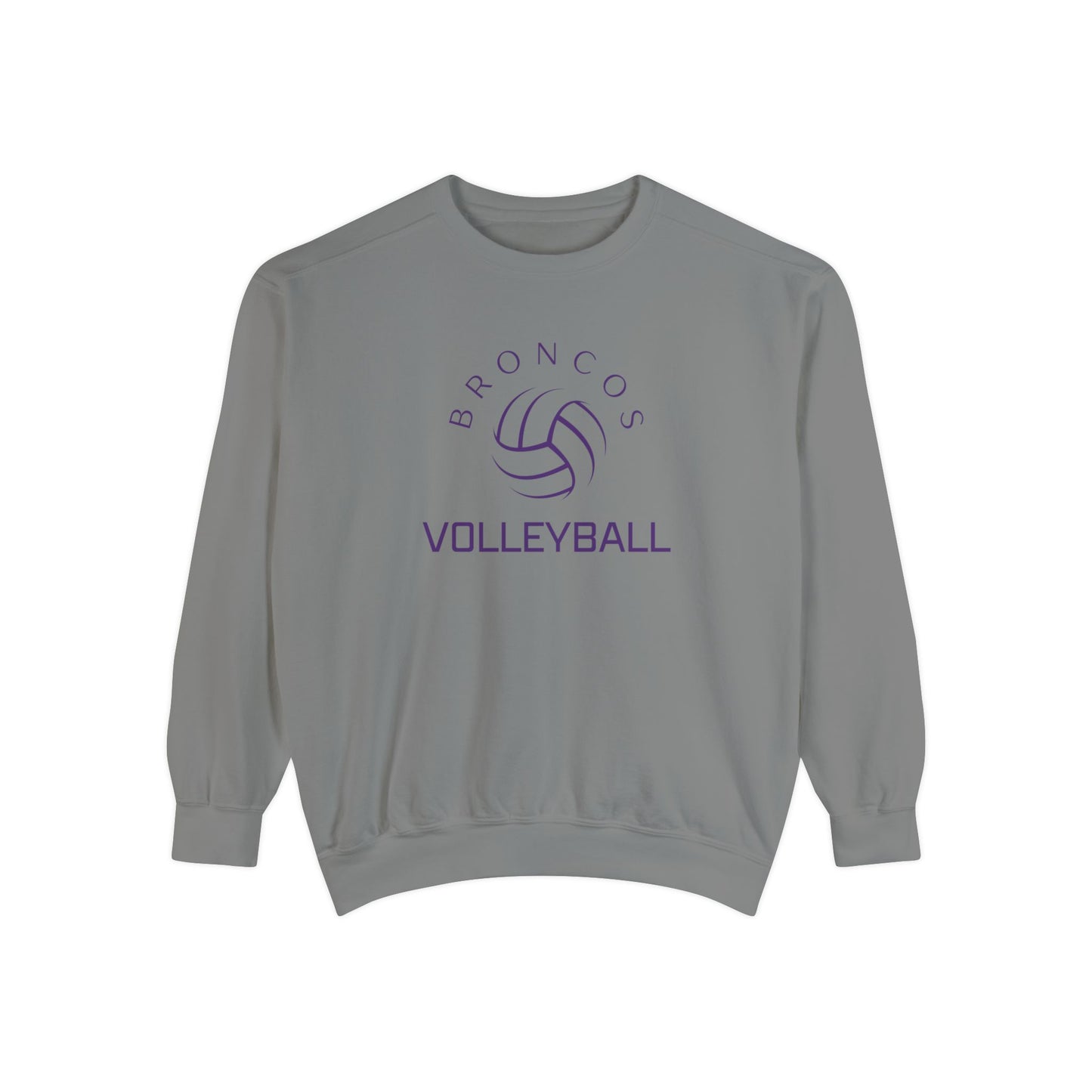 Premium Bronco Volleyball Sweatshirt - Comfort Colors