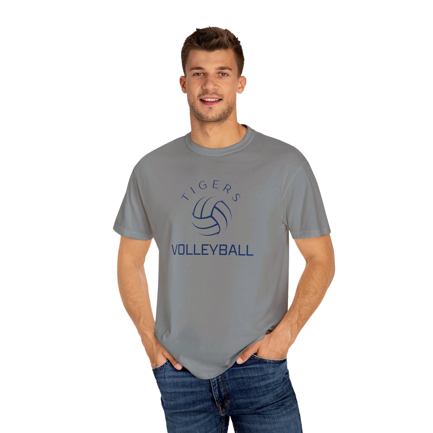 Tigers Volleyball Tee - Comfort Colors