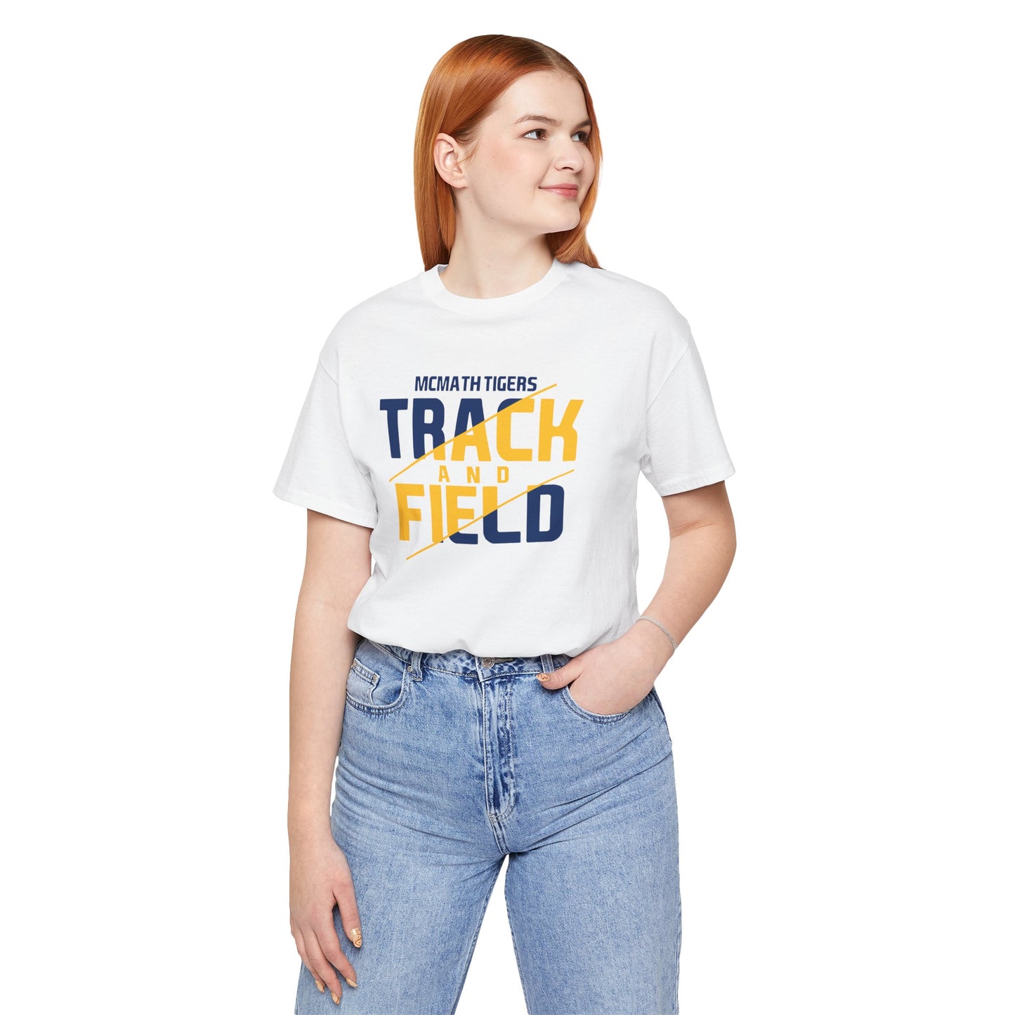 McMath Track & Field Slice Tee - Bella Canvas