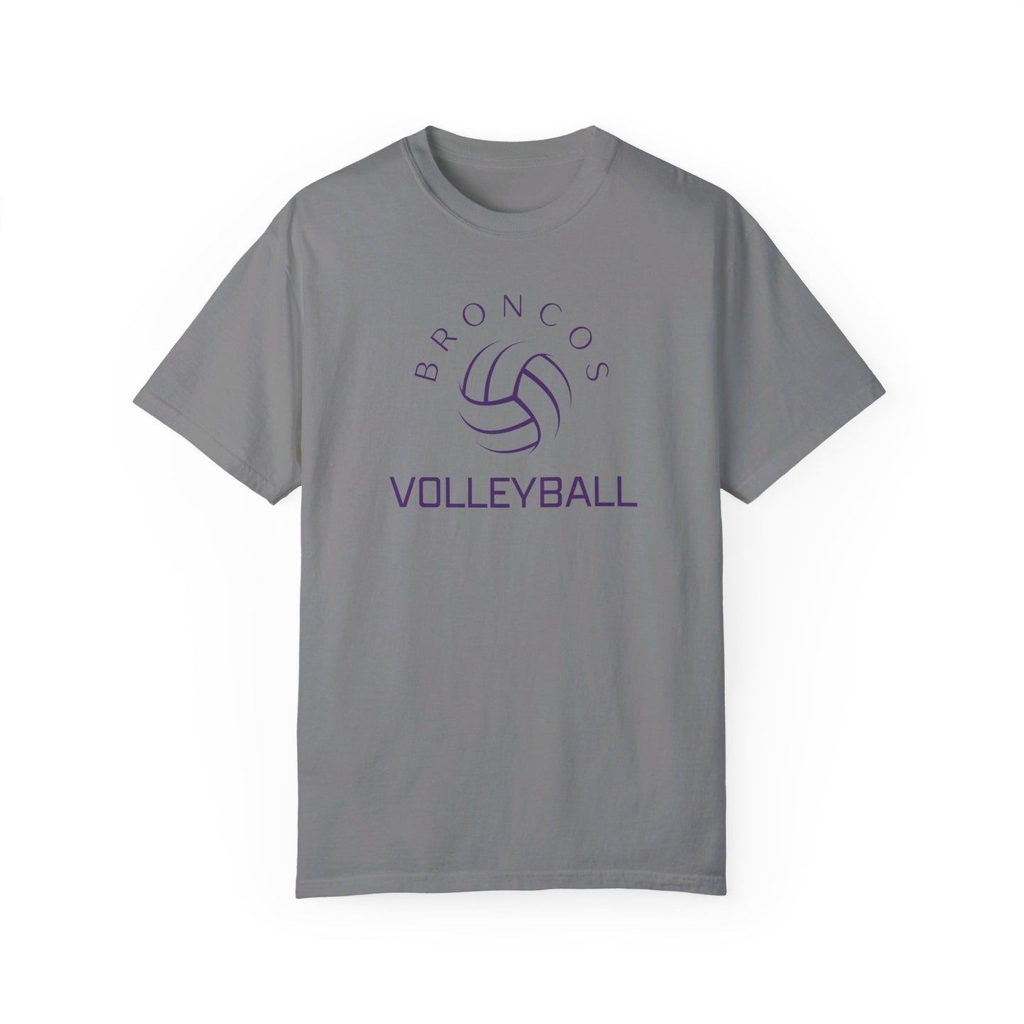 Broncos Volleyball Tee - Comfort Colors