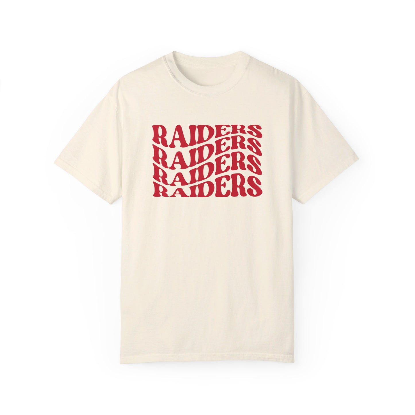 Raiders Wavy Tee - Comfort Colors