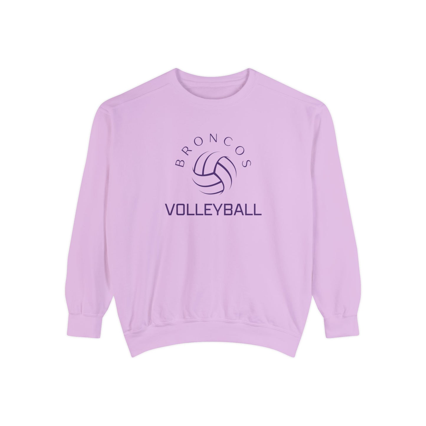 Premium Bronco Volleyball Sweatshirt - Comfort Colors