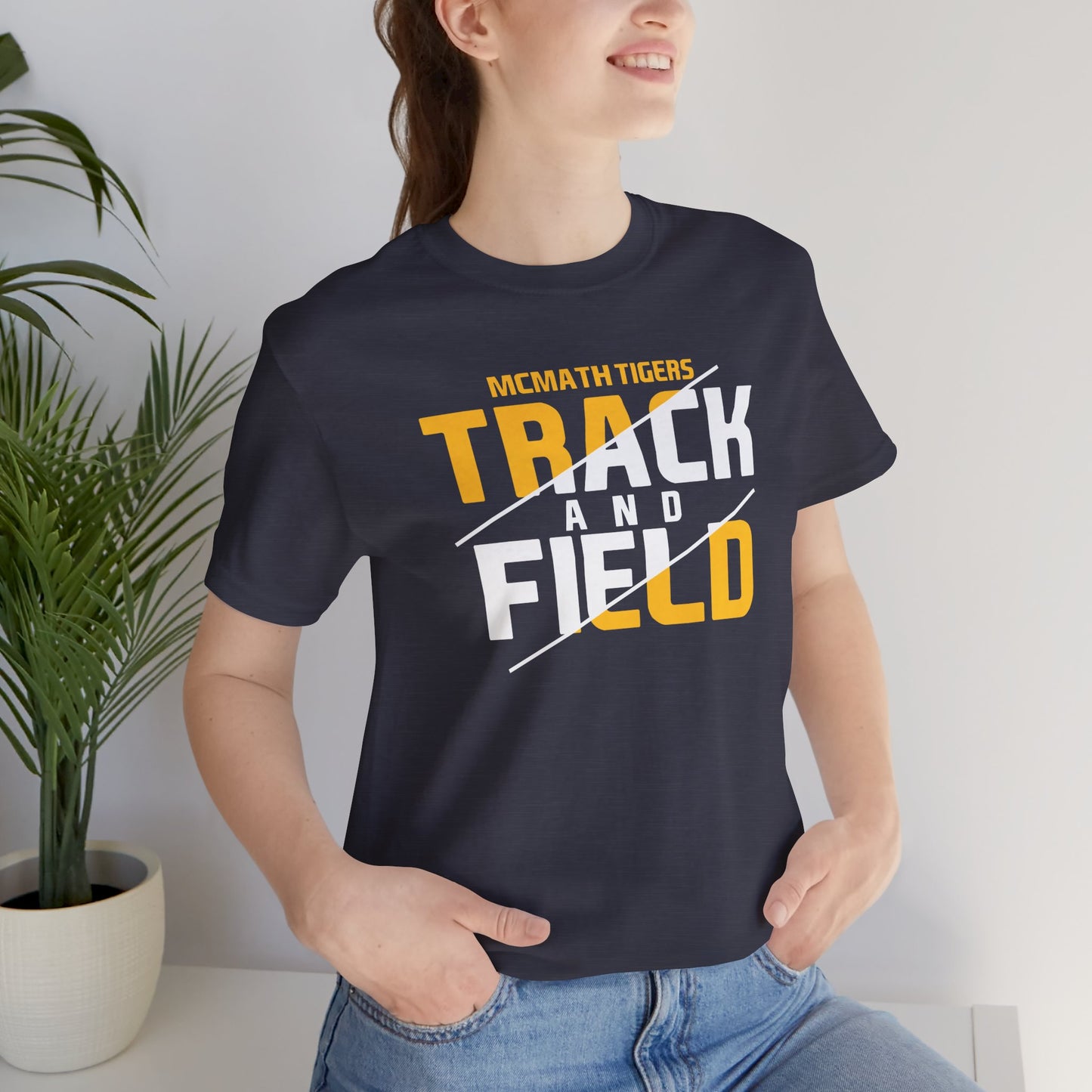 McMath Track & Field Slice Tee - Bella Canvas