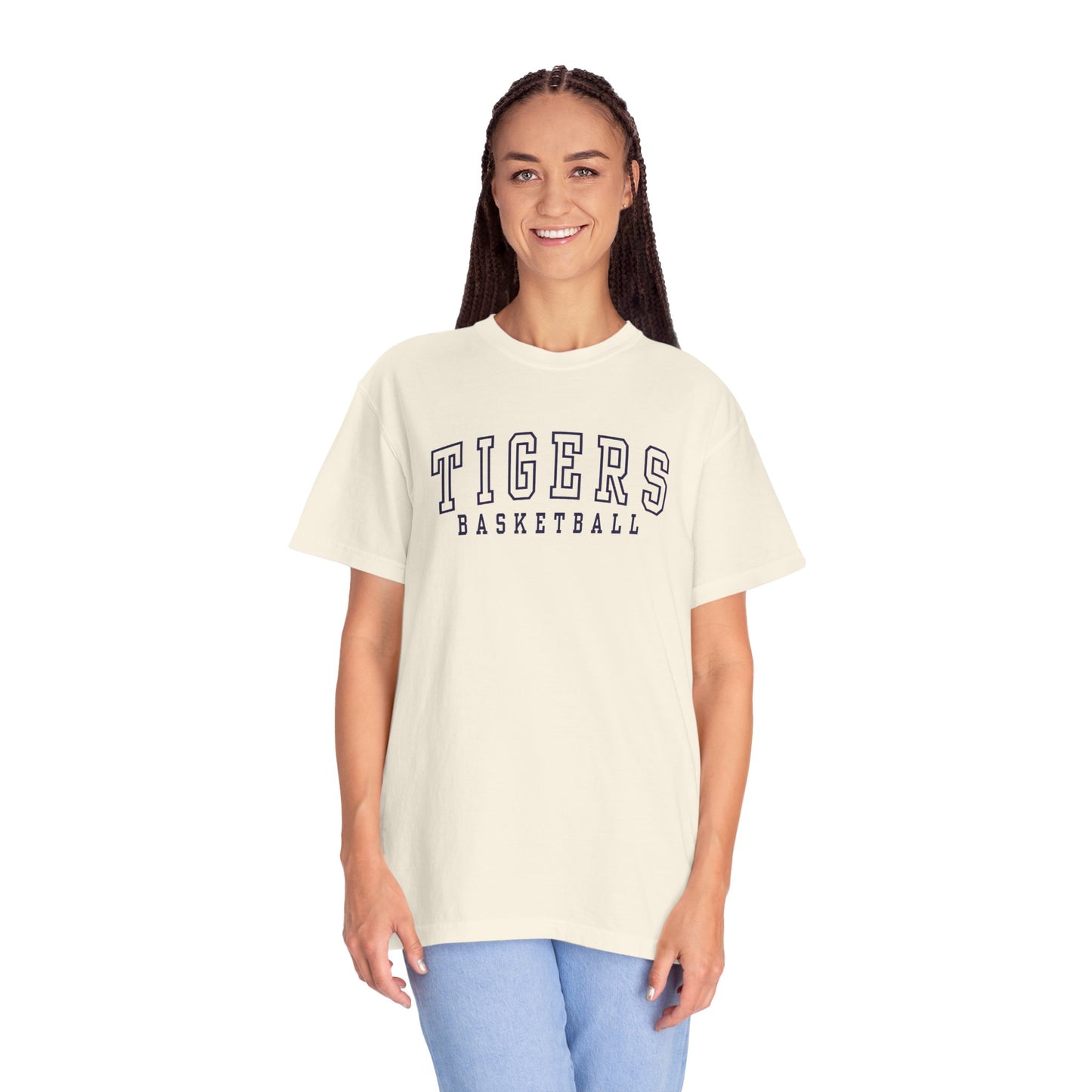 Tigers Basketball Tee - Comfort Colors