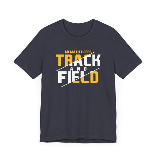 McMath Track & Field Slice Tee - Bella Canvas