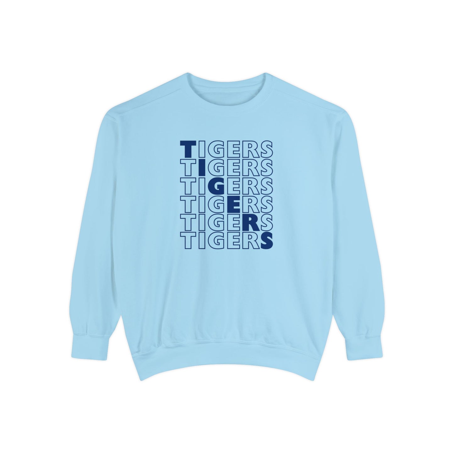 Premium Tigers Repeat Sweatshirt - Comfort Colors