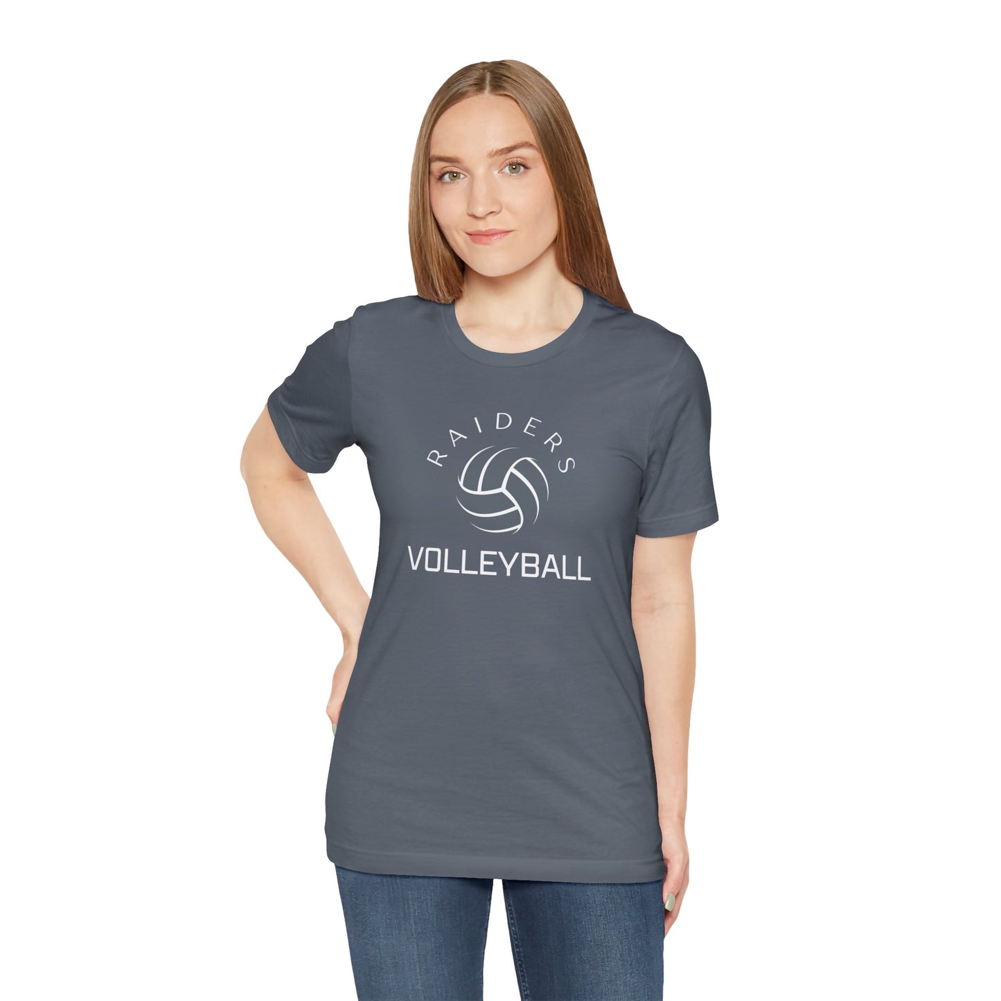 Raiders Volleyball Tee - Bella Canvas