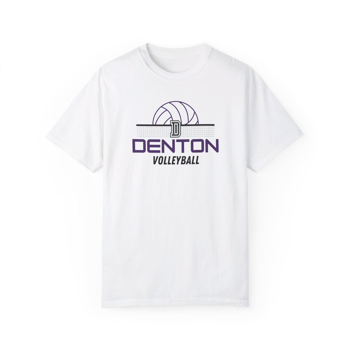 Denton Volleyball Net Tee - Comfort Colors