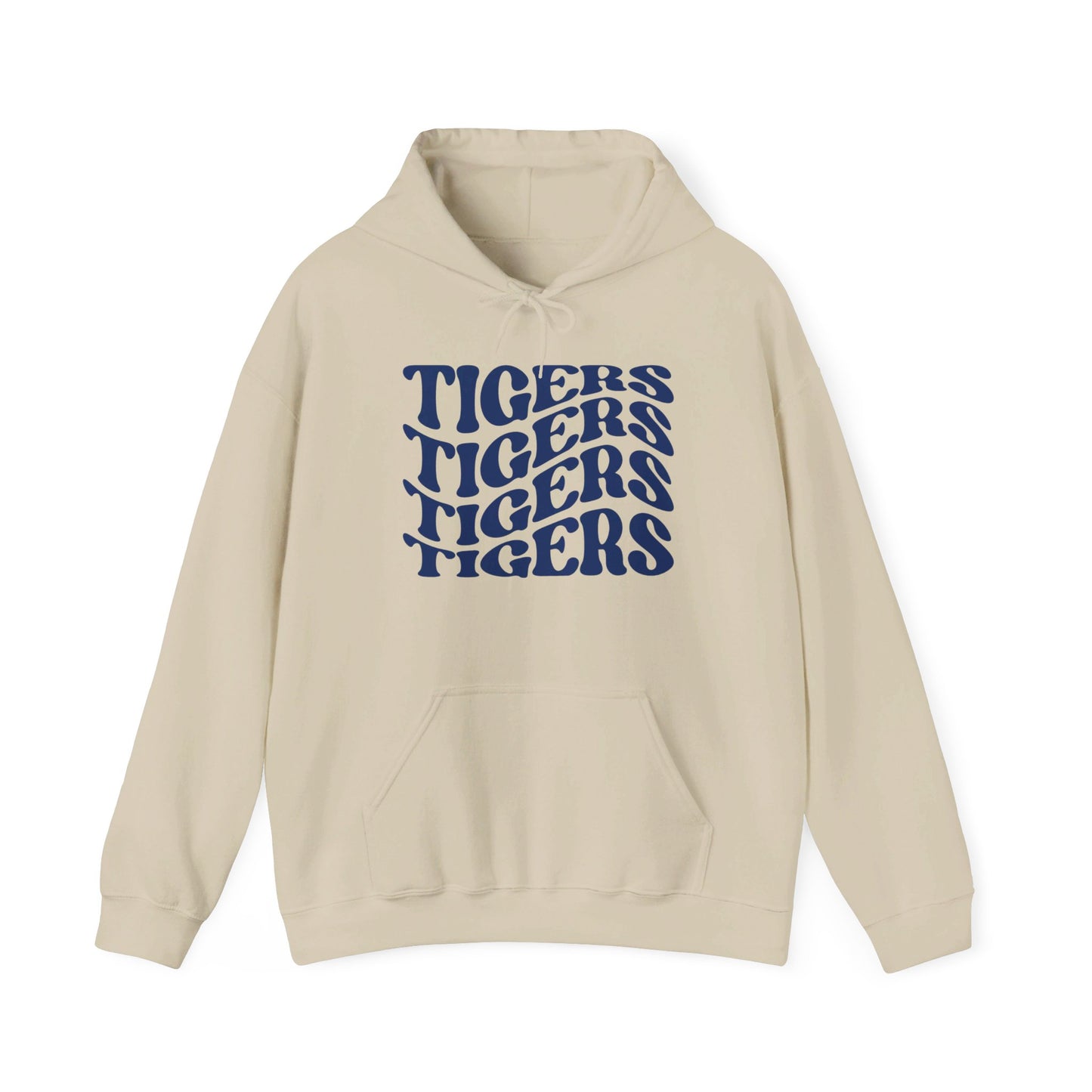 Tigers Wavy Hoodie