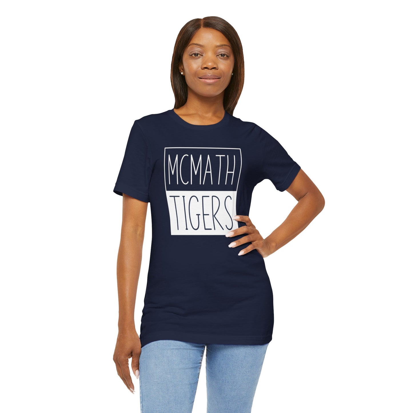 McMath Tigers Block Tee