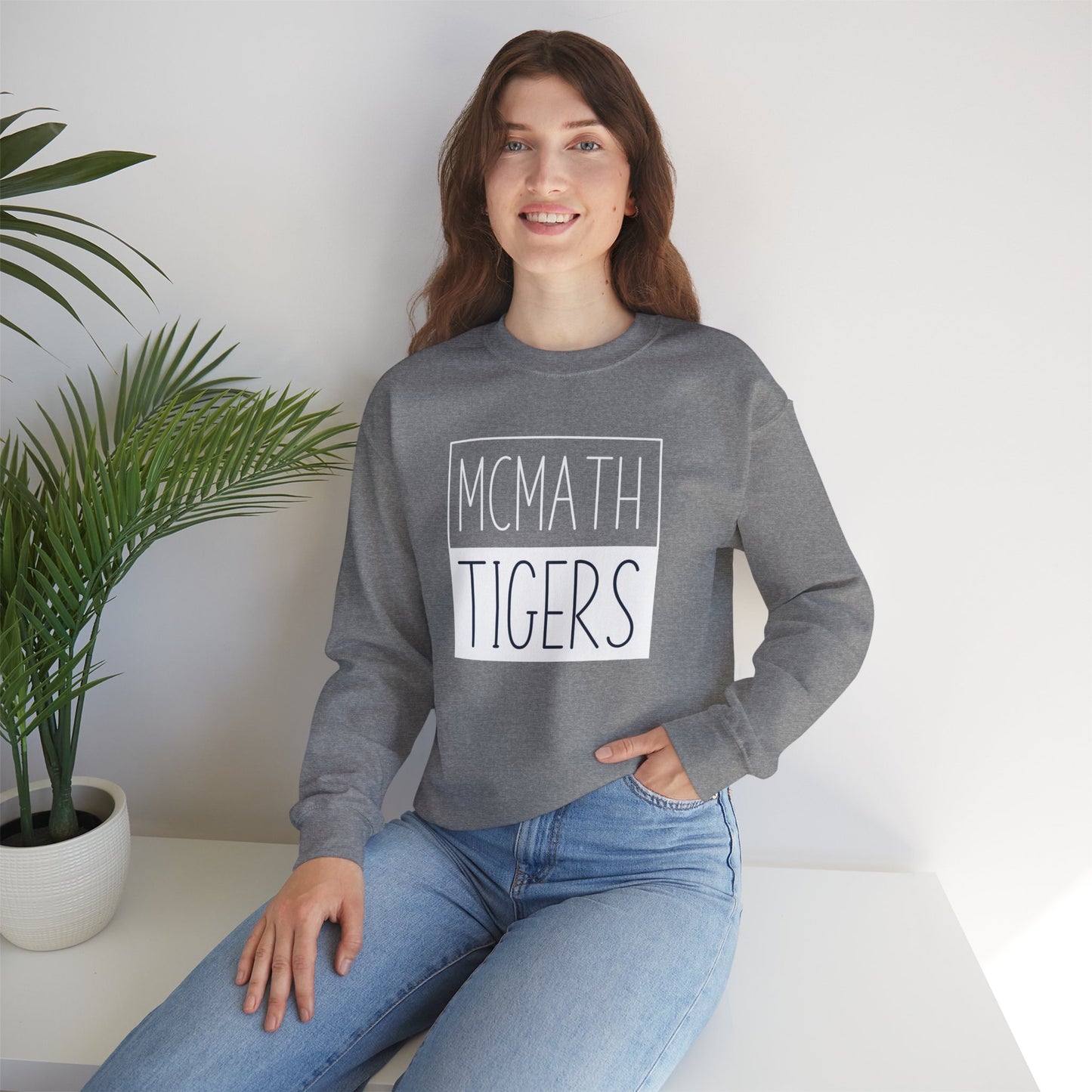 McMath Tigers Block Sweatshirt