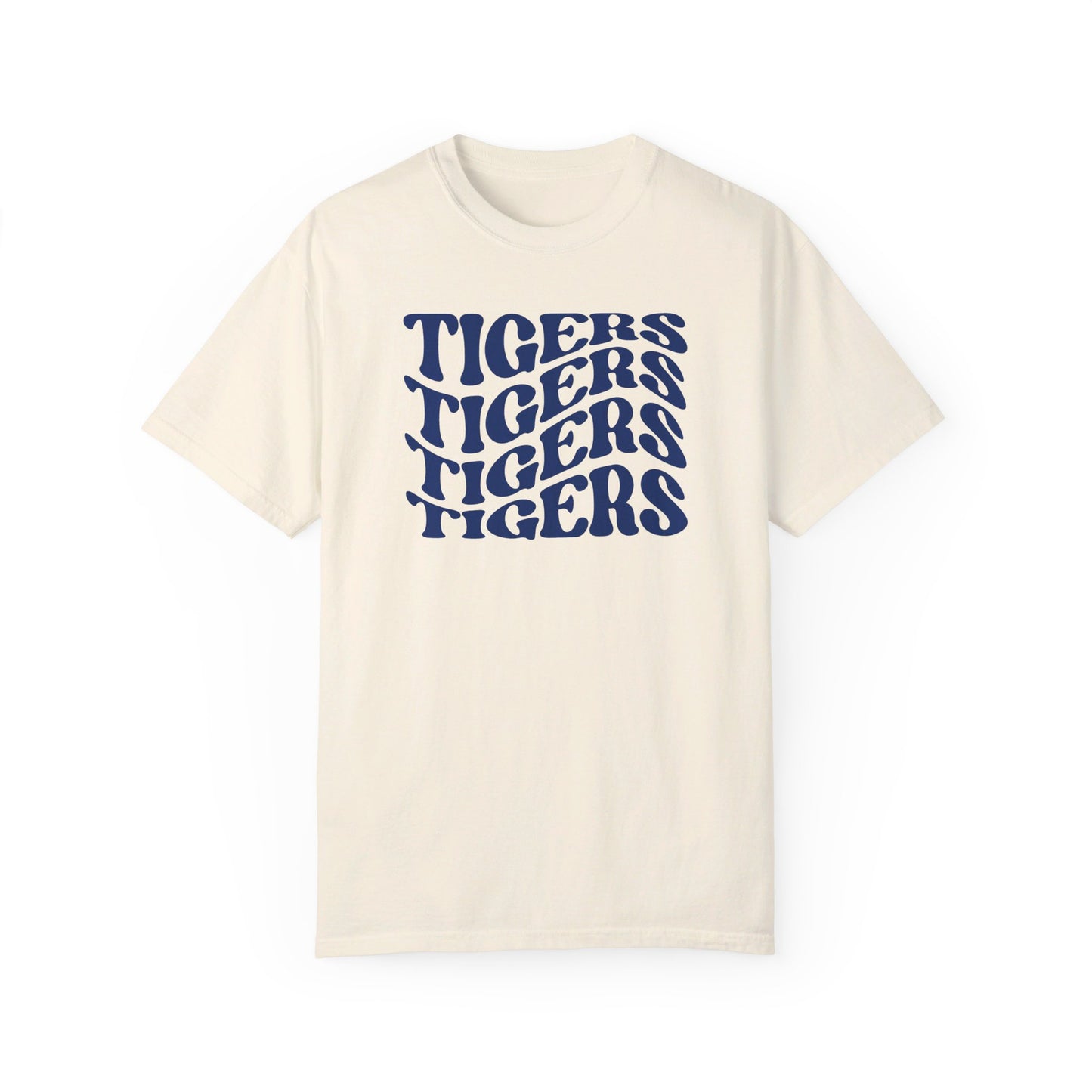 Tigers Wavy Tee - Comfort Colors