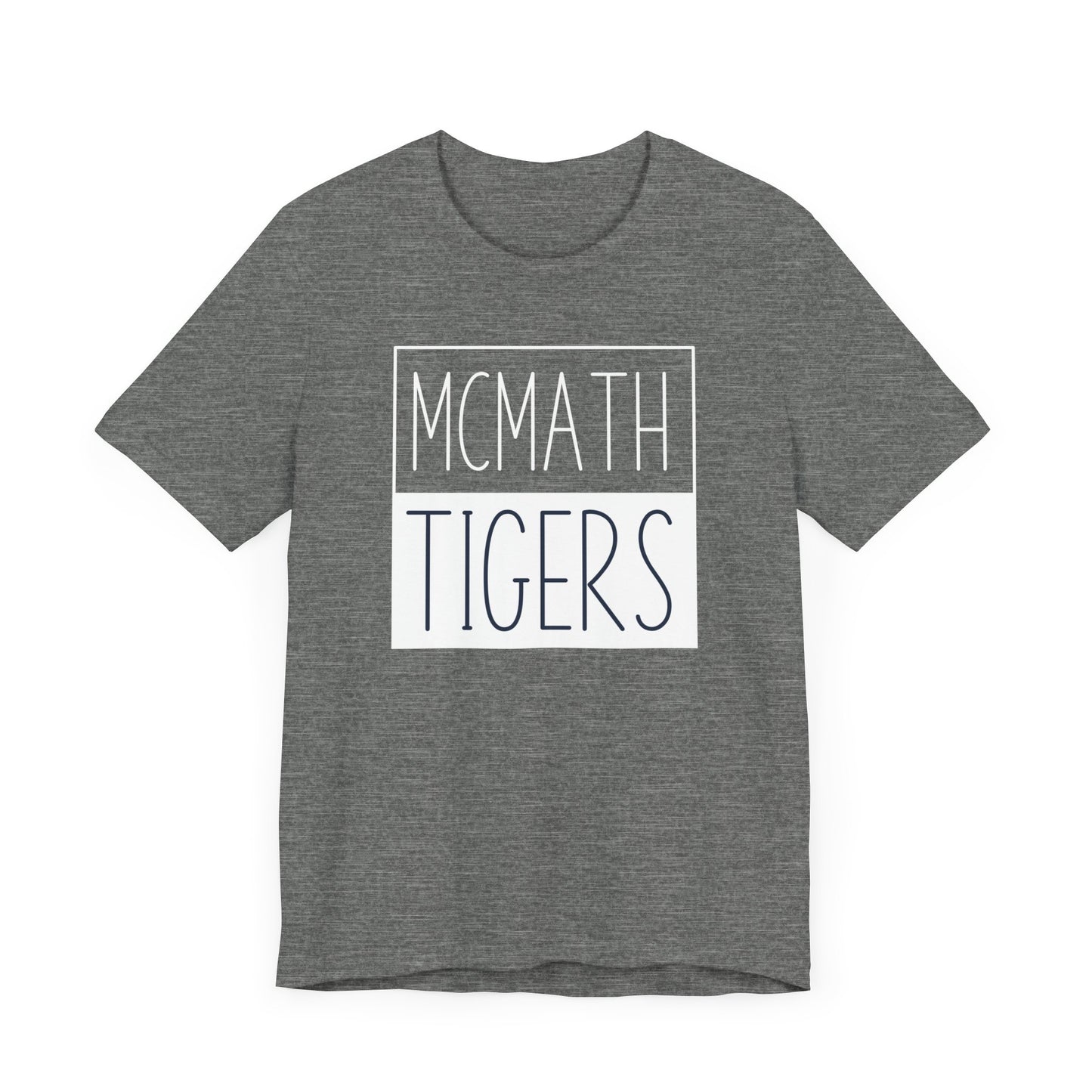 McMath Tigers Block Tee