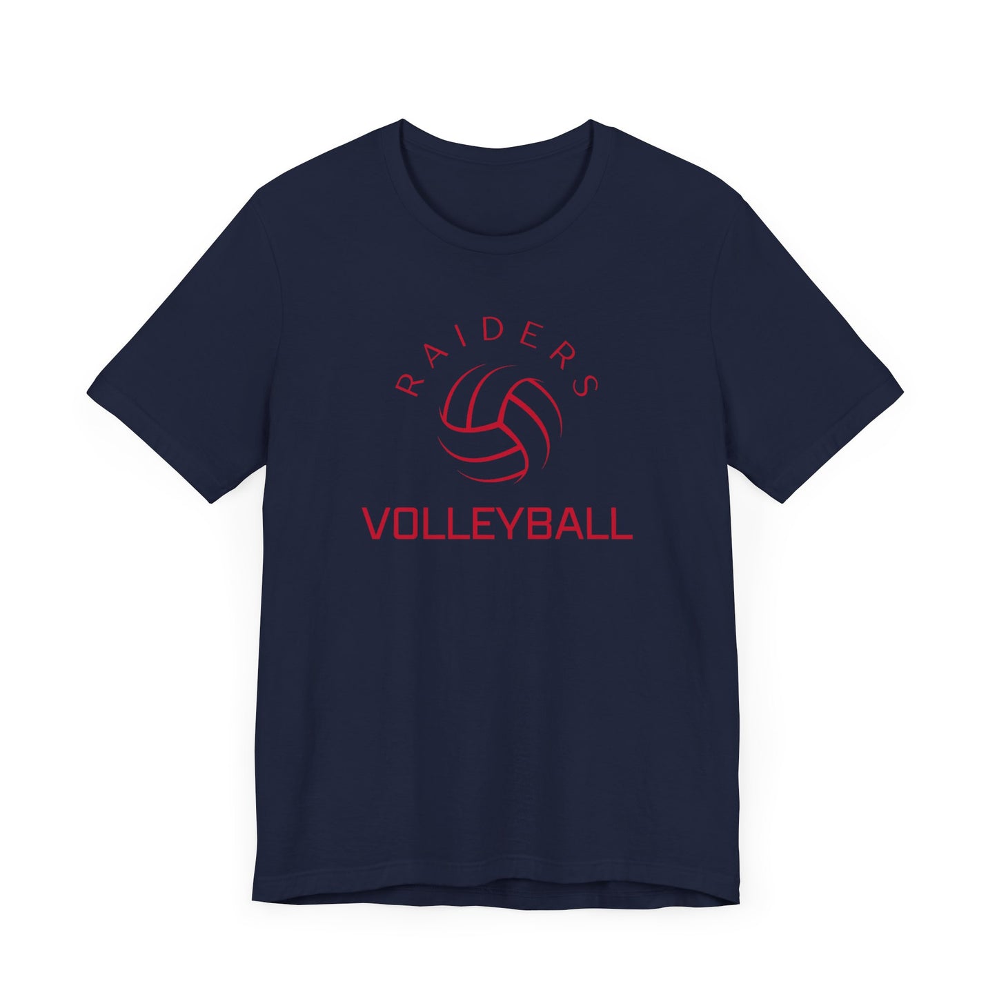 Raiders Volleyball Tee - Bella Canvas