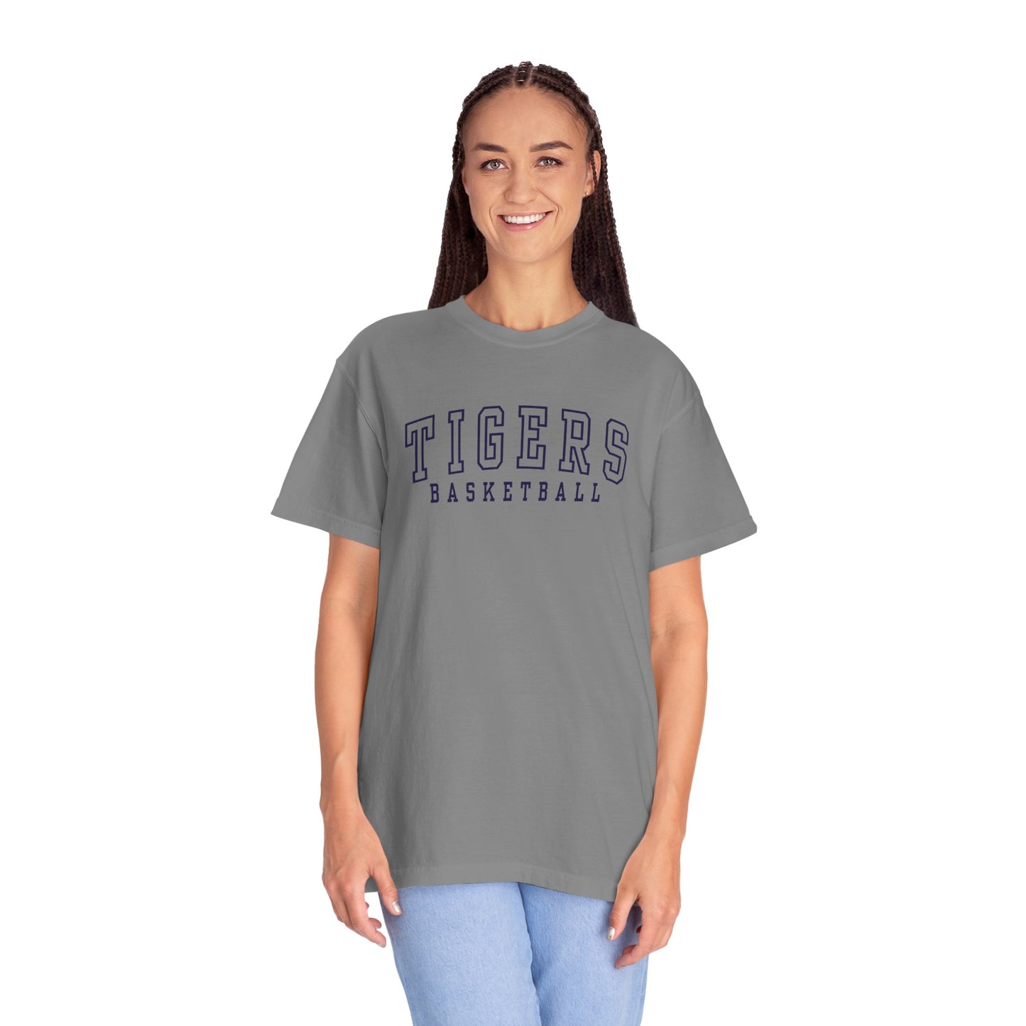 Tigers Basketball Tee - Comfort Colors