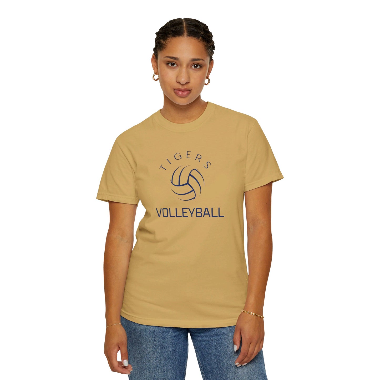 Tigers Volleyball Tee - Comfort Colors