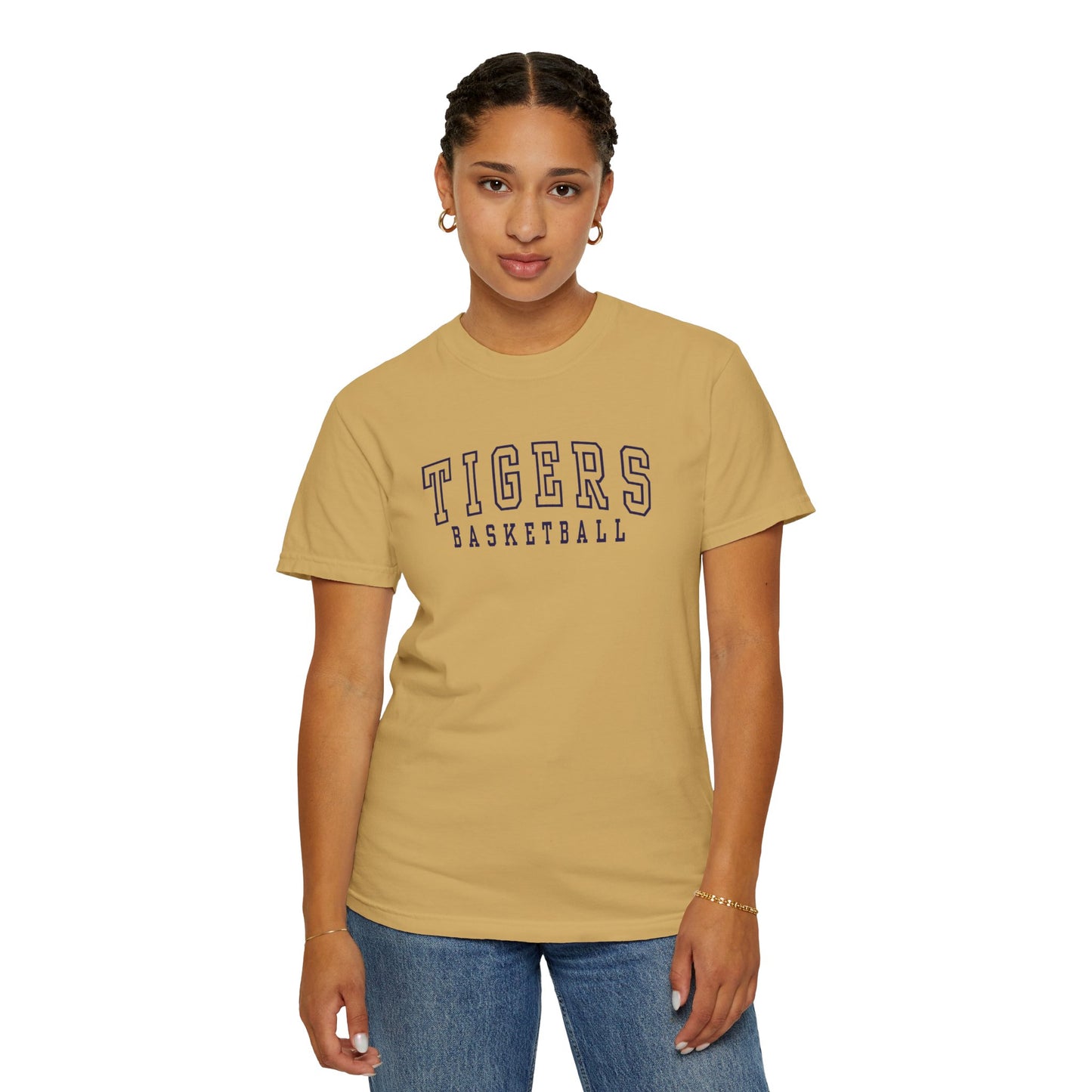 Tigers Basketball Tee - Comfort Colors