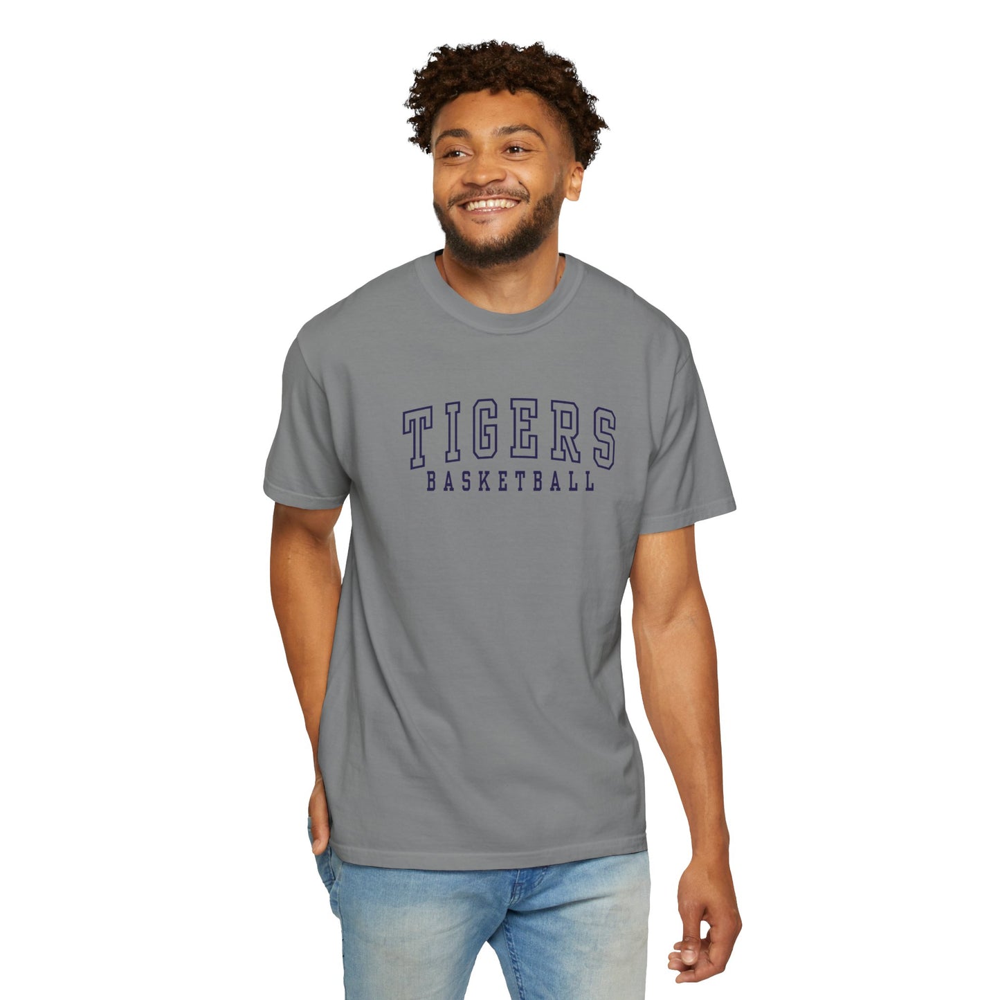 Tigers Basketball Tee - Comfort Colors