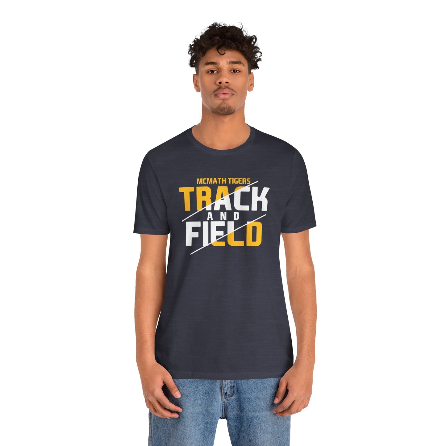 McMath Track & Field Slice Tee - Bella Canvas