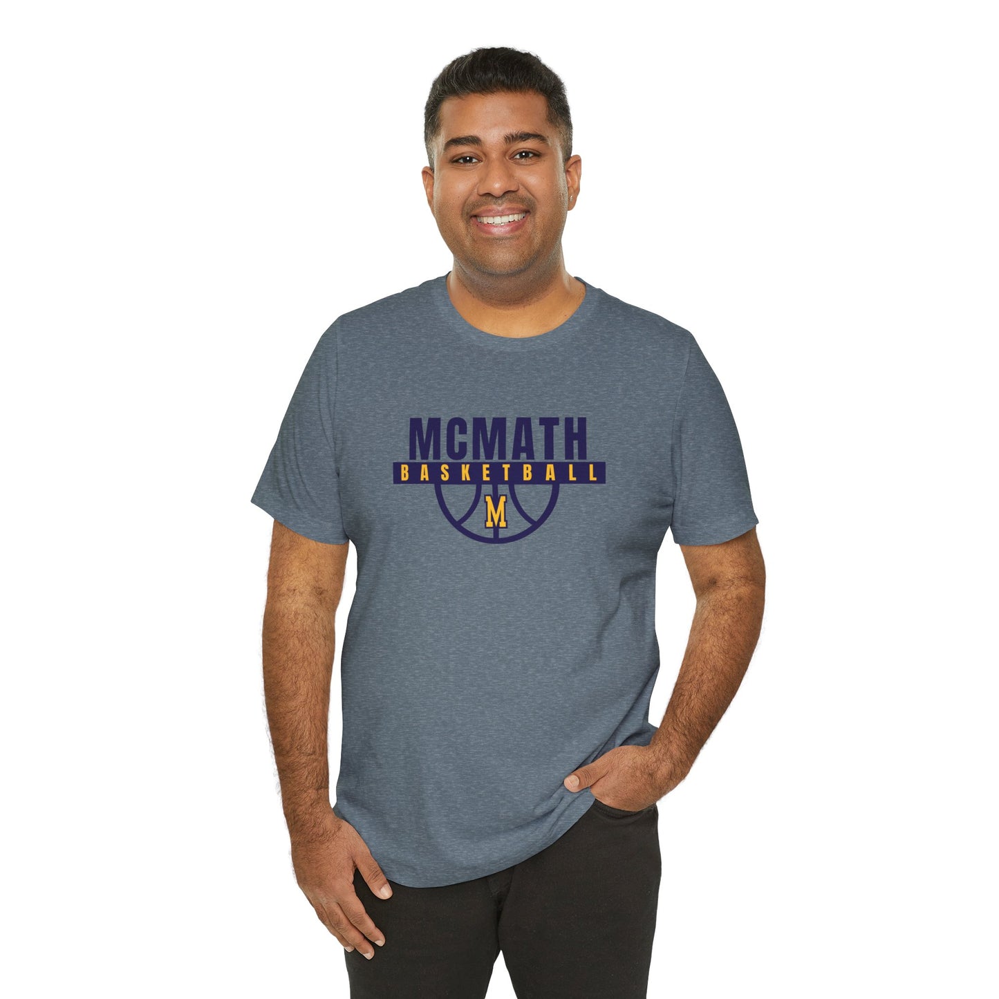 McMath Basketball Tee - Bella Canvas