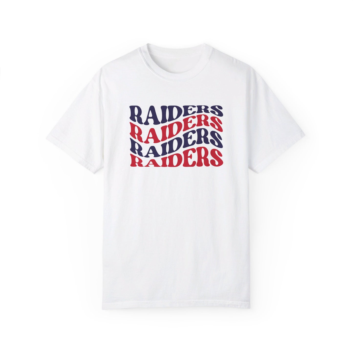 Raiders Wavy Tee - Comfort Colors