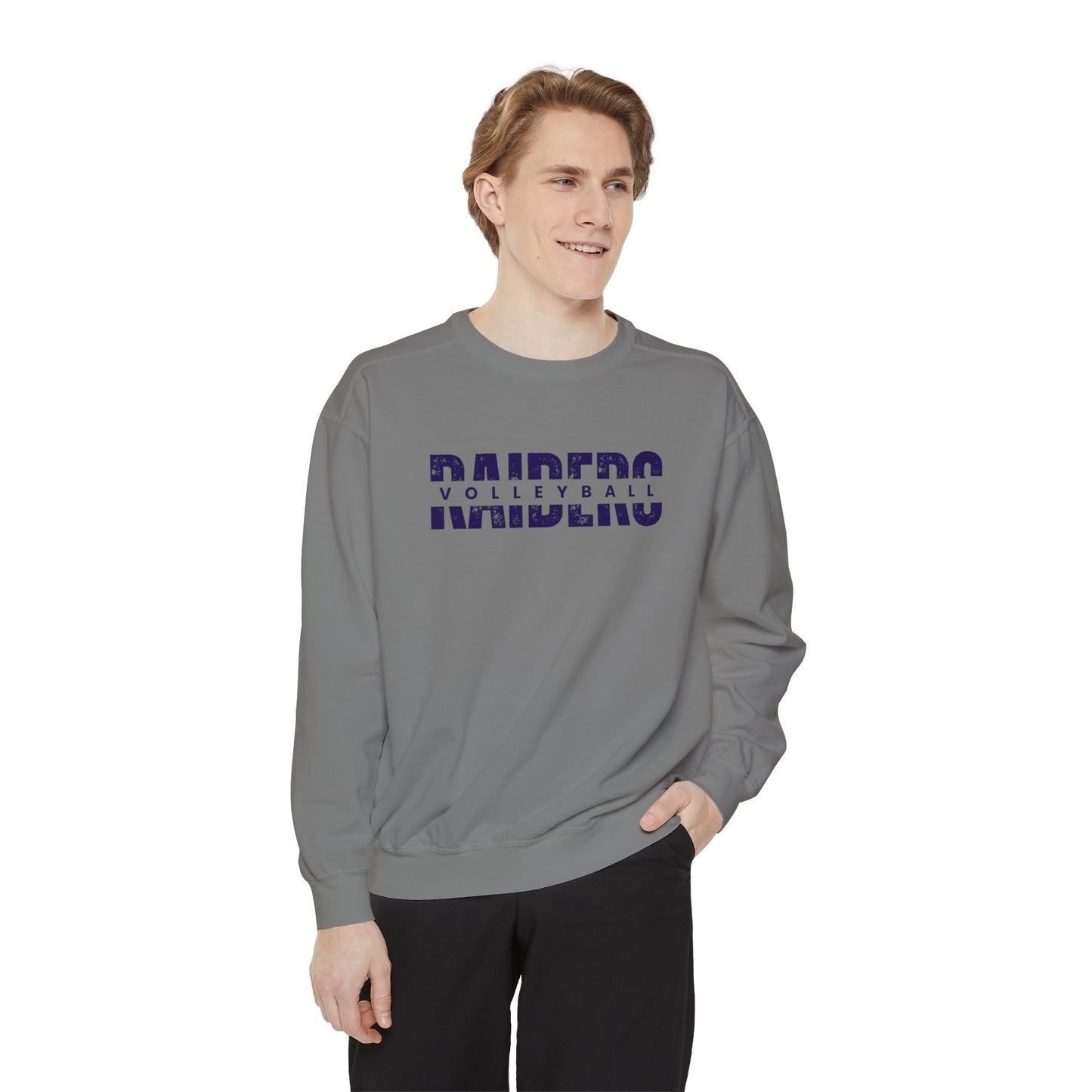 Premium Raiders Split Volleyball Sweatshirt - Comfort Colors